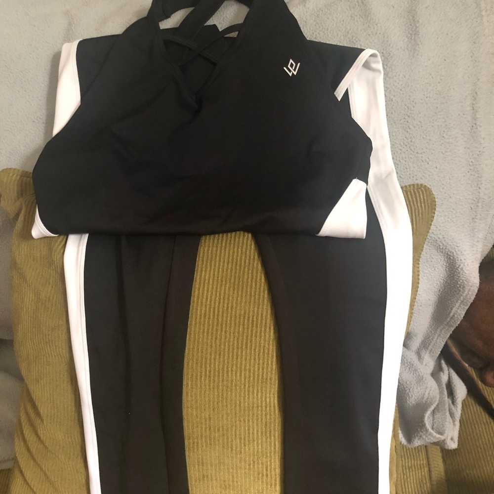 One piece workout outfit